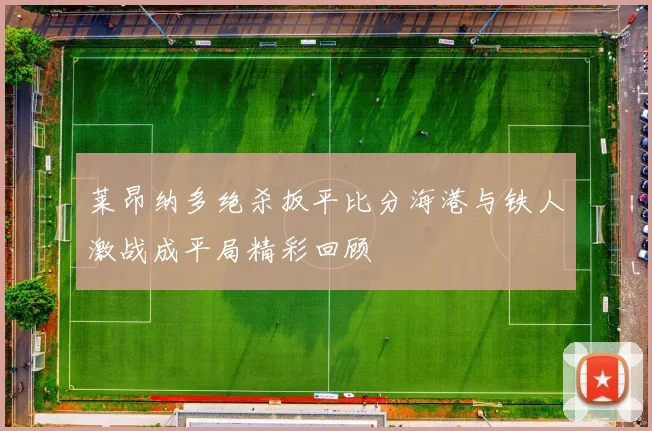 莱昂纳多绝杀扳平比分海港与铁人激战成平局精彩回顾